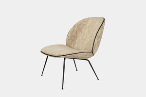 GUBI - Beetle Lounge Chair - fully upholstered, conic base