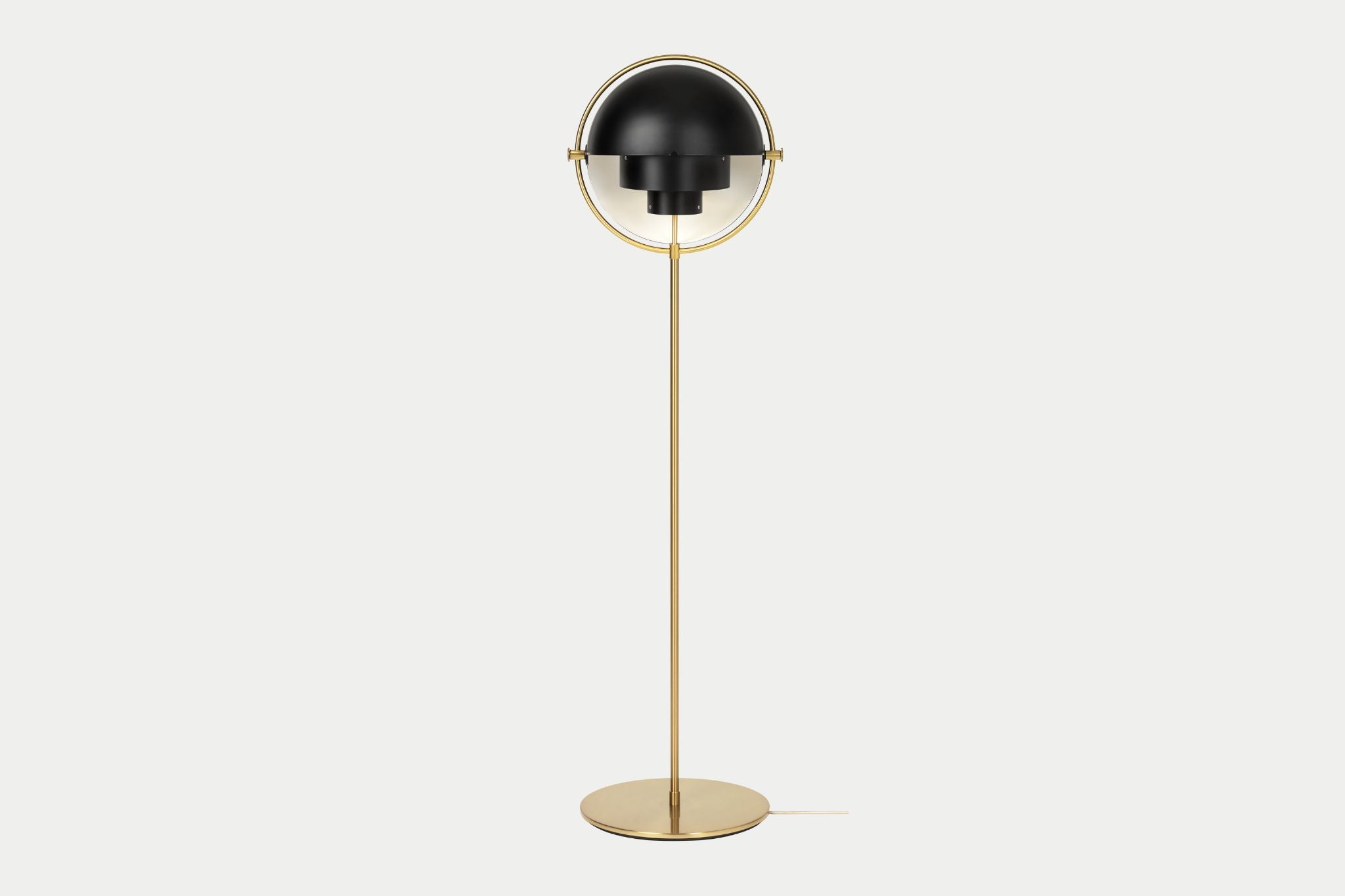 GUBI | Multi-Lite Floor Lamp, Brass base / マルチライト フロア
