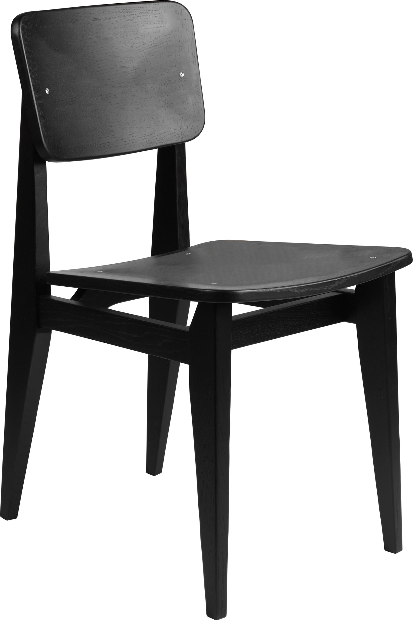 GUBI - C-Chair Dining Chair - Un-Upholstered, Veneer