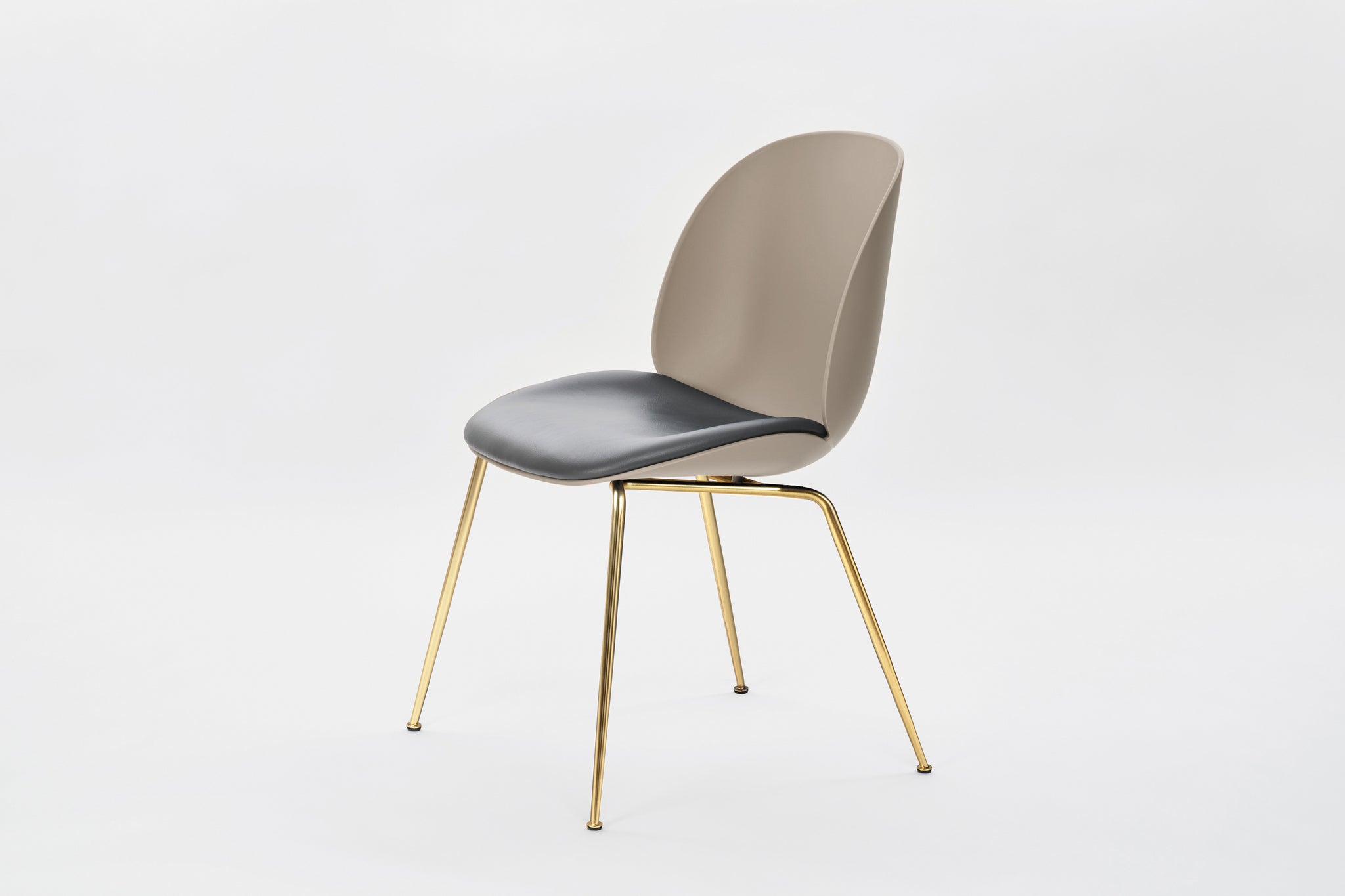 Beetle Chair - seat upholstered, conic base (short leg)