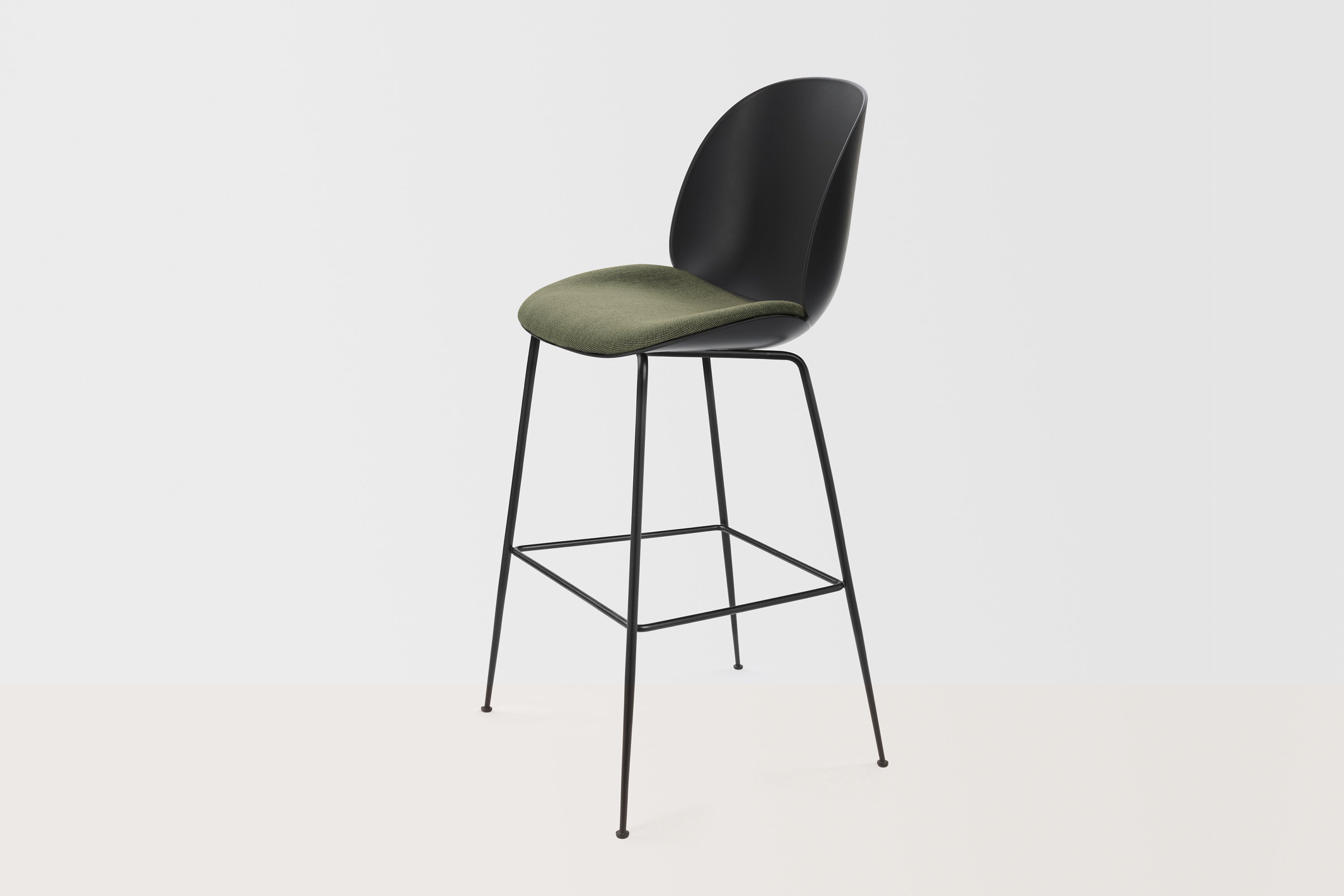 Beetle Bar Chair - seat upholstered