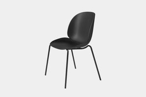 Beetle Chair - stackable, black mat base